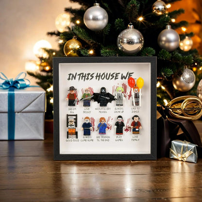 In This House We… Horror Gift Frame | Halloween Scary Movie Personalised Gift 10