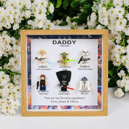 Personalised Star Wars Gifts, Personalised Box Frames, Personalised Birthday Gifts, Gifts for Dad, Gifts for Daddy, Gifts for Son, Valentine