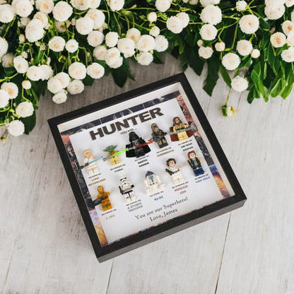 Personalised Star Wars Gifts, Personalised Box Frames, Personalised Birthday Gifts, Gifts for Dad, Gifts for Daddy, Gifts for Son, Valentine