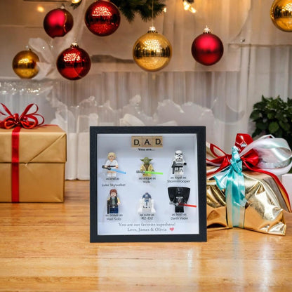 Personalised Star Wars Gifts, Personalised Box Frames, Personalised Birthday Gifts, Gifts for Dad, Gifts for Daddy, Gifts for Son, Valentine