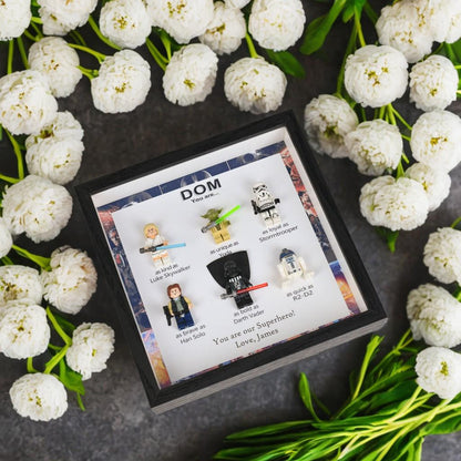 Personalised Star Wars Gifts, Personalised Box Frames, Personalised Birthday Gifts, Gifts for Dad, Gifts for Daddy, Gifts for Son, Valentine