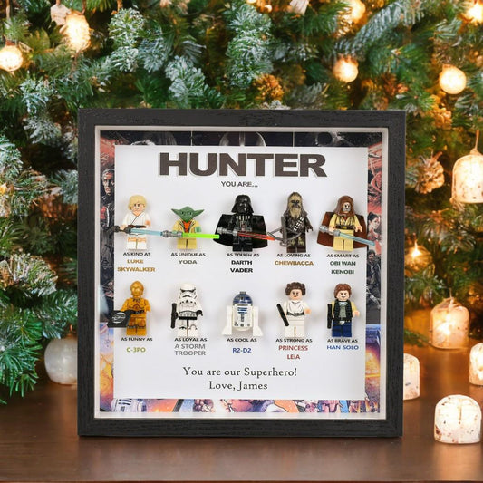 Personalised Star Wars Gifts, Personalised Box Frames, Personalised Birthday Gifts, Gifts for Dad, Gifts for Daddy, Gifts for Son, Valentine