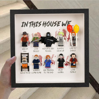 In This House We… Horror Gift Frame | Halloween Scary Movie Personalised Gift 10