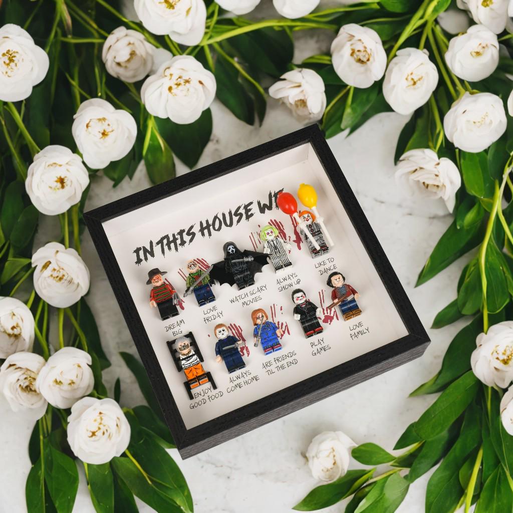 In This House We… Horror Gift Frame | Halloween Scary Movie Personalised Gift 10