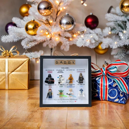 Personalised Star Wars Gifts, Personalised Box Frames, Personalised Birthday Gifts, Gifts for Dad, Gifts for Daddy, Gifts for Son, Valentine
