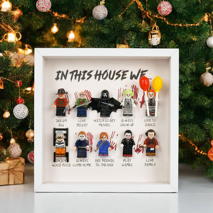 In This House We… Horror Gift Frame | Halloween Scary Movie Personalised Gift 10