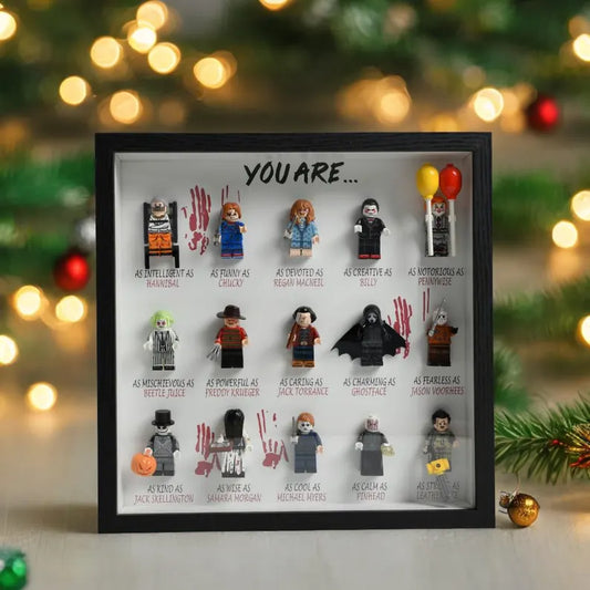 In this home, we have... Horror Gift Frame | Personalized Gift for a Scary Halloween Movie15