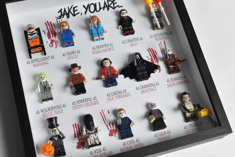 In this home, we have... Horror Gift Frame | Personalized Gift for a Scary Halloween Movie15